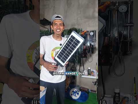 Lampu Jalan Tenaga Surya Panel — Terang Otomatis Tanpa Listrik