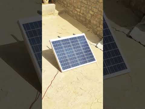 50wat solar Direct fan #solarfans   #solarkits mini solar