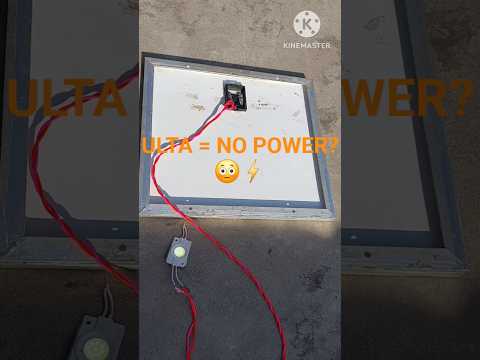 Solar Panel Ko Ulta Kiya To Kya Hua? 😳⚡ Sirf Ek Side Se Kaam Karta Hai? #experimnent #shorts