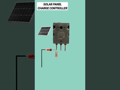 solar panel charge controller | 12V Solar Charge ControllerUsing 2SC5200#solarpanelchargecontroller