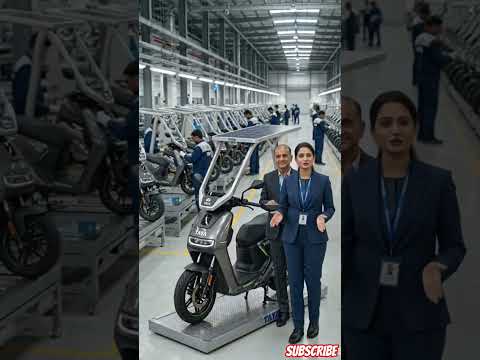 Tata solar scooty #solarscooty #scooty