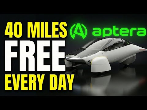 Aptera’s Solar Panels Did Something Strange… Engineers Can’t Explain It