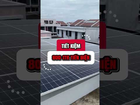 36 triệu lắp điện mặt trời có gì? #dienmattroi #youtubeshorts