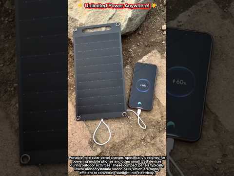 ⚡️ Unlimited Power Anywhere! ☀️