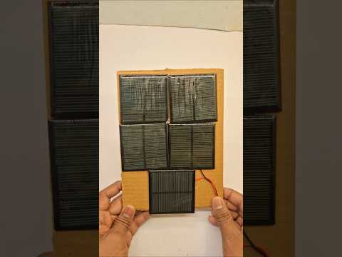 how to make power full solar panel at home