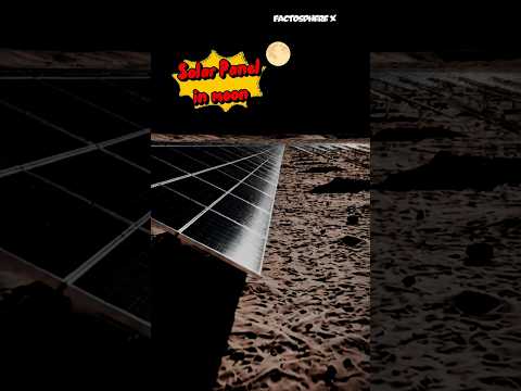 Lunar Solar Grid: Future Technology 🌕💡 #knowledge #space #facts #technology