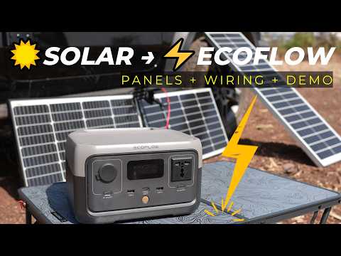 Charge EcoFlow With Solar Panels | 100% Green Energy Setup