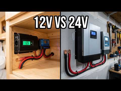 12v vs  24v Which Is The RIGHT Choice For Your Solar System