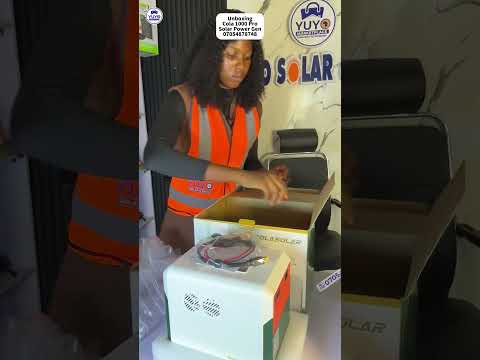 UnboxingCola 1000 ProSolar Power Gen