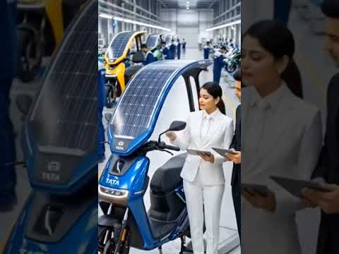 Tata solar scooty  #solarscooty #scooty #home #trending #explorenow #funny #viral