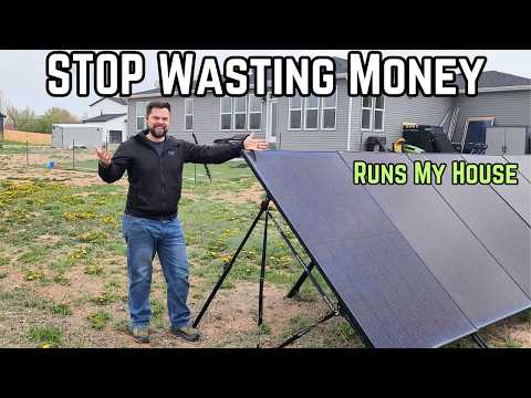 This Portable Solar Panel Stand Changed My Off-Grid Setup