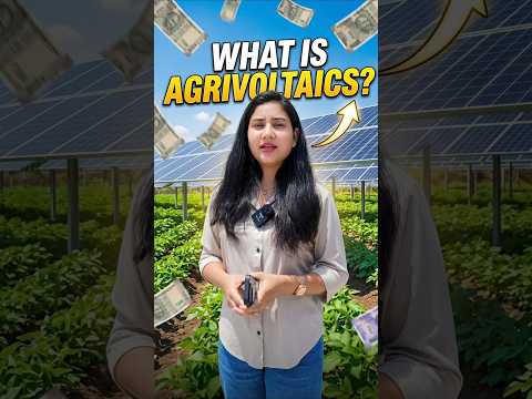 Solar Panels + Farming 🤯 Double Income Model | Agrivoltaics Kya Hai?