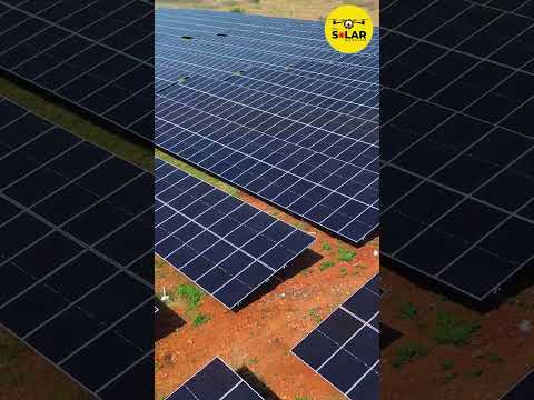 4.5 MW Solar Power Plant Installation | Ground Mount Structure