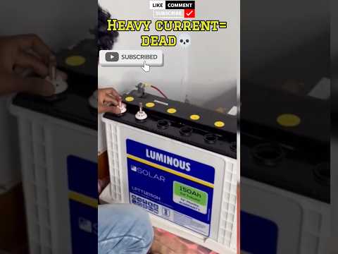 ❎Normal Inverter Battery On Solar Plant? 🔥C10 Vs C20 Facts ⚡Plate work Logic DC #shorts #engineering