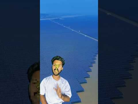 chaina Solar Panels in the Ocean ,why#electrical #solarpanel