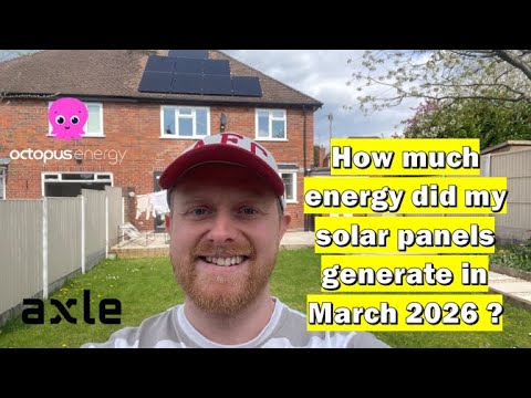 How Much Electricity Did My Solar Panels Produce In March 2026? ⚡️+ Breakdown Of My Energy Bill