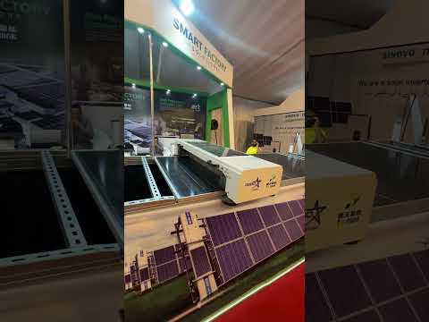 Automatic Solar Panel Cleaning Machine in Pakistan #viral #reels #shorts #solar #pakistan