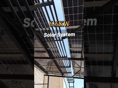 nitrox 6.6KW solar system luminey battery 🔋 longi645w solar panels by IP Tech Pakistan 🛠️🧰 best deal