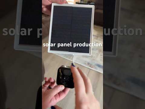 Solar panels suitable for outdoor cameras #solarpanel #greenenergy