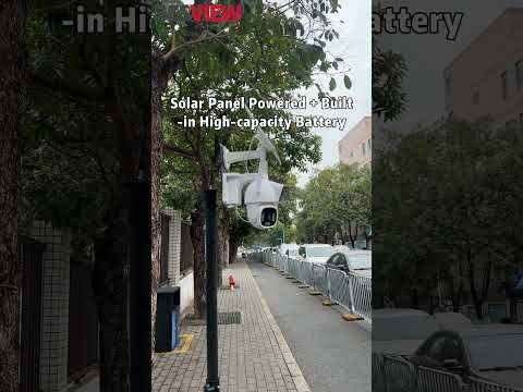 4G AOV Solar Dual Lens 2MP Waterproof Security Camera