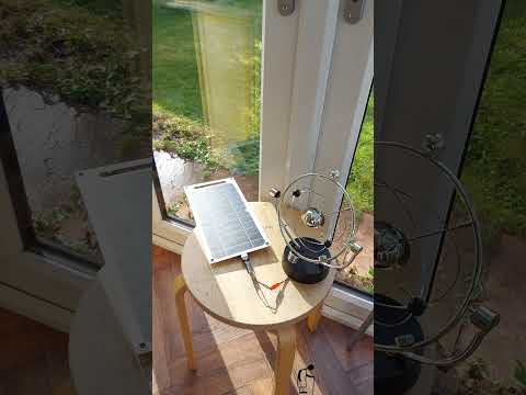 Solar Powered Kinetic Mobile