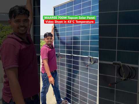 Waaree 700W Topcon Solar Panel | Waaree Topcon Solar Panel | Waaree Solar Panel