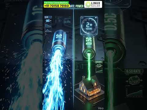 The Future of Solar: Energy Storage Systems & Zero Maintenance LFP Batteries ⚡#shorts