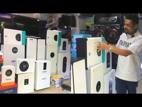 Price Of Solar Generators, Solar Panels, Home Appliances, Speakers, CCTV Cameras, Inverters In Edo.