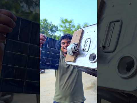 making homemade solar panel + Kisan ka machine