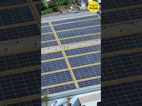600 KW Solar Power Project | Industrial Solar Power Plant