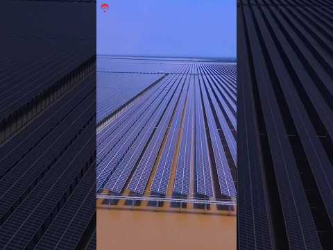 China’s Floating Solar Panels on the Sea | Future Energy Revolution #shorts