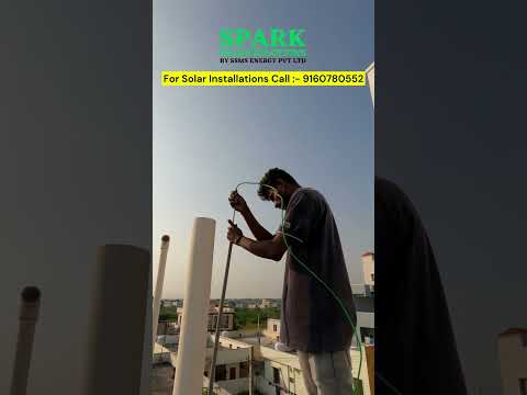 Don’t Clean Solar Panels Yourself ⚠️ Big Mistake! #shorts