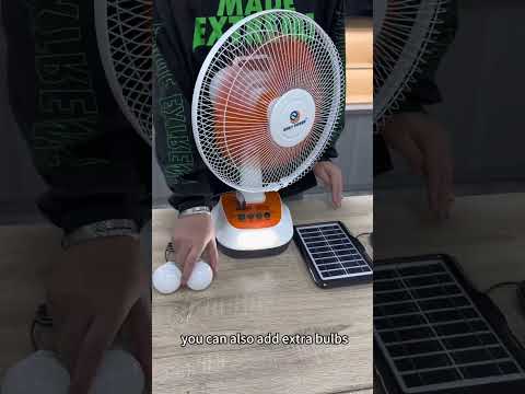 #easypower solar table fan 3212