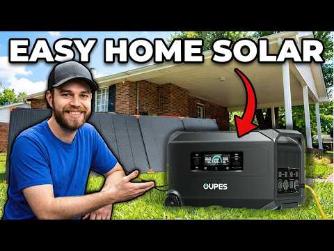 Easy DIY Home Solar for WAY Less Money!
