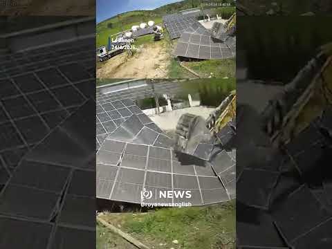 ‘Israel’ army probes soldiers over solar panel destruction in Lebanon