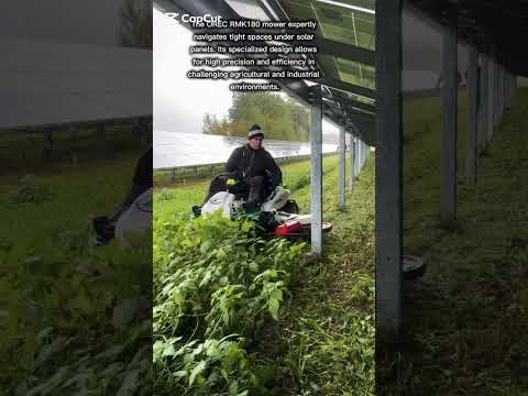 The OREC RMK180 Mowing Solar Farms