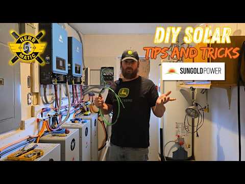 Big Solar System for Cheap! | DIY Solar Step-by-Step SUNGOLD Power (EP 3)