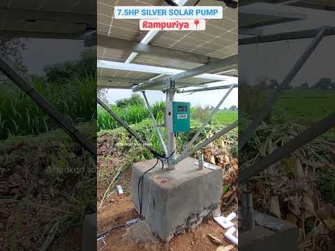 silver solar pump 7.5hp