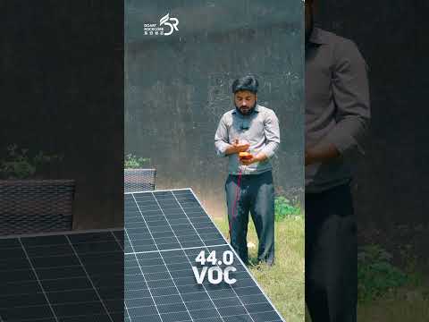 Live performance testing of Doart 620W solar panels
