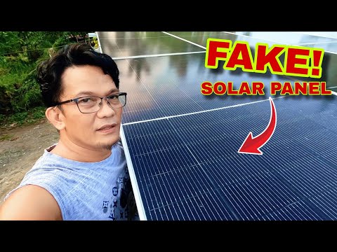 FAKE SOLAR PANEL BAKA NAKABILI KA NA NETO INGAT MGA 4DÏK