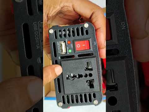 500VA….solar power inverter… unboxing and review