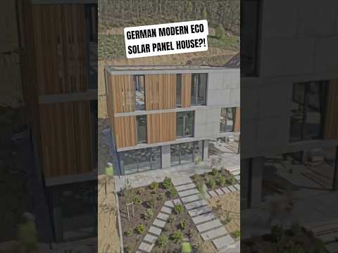 From empty land to a 3-storey eco home with solar panels, watch until the ends! #build #shorts