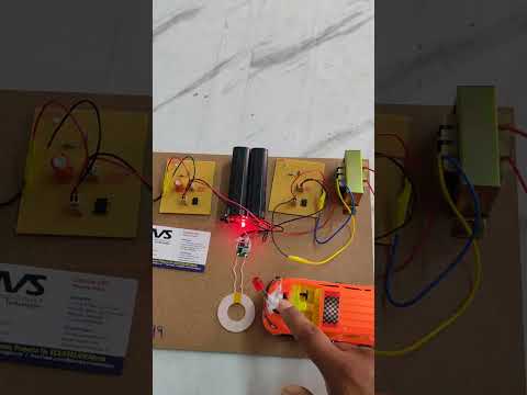 HVS-2807 Solar wireless electric vehicle charging system. #wireless power transmission #Solar power