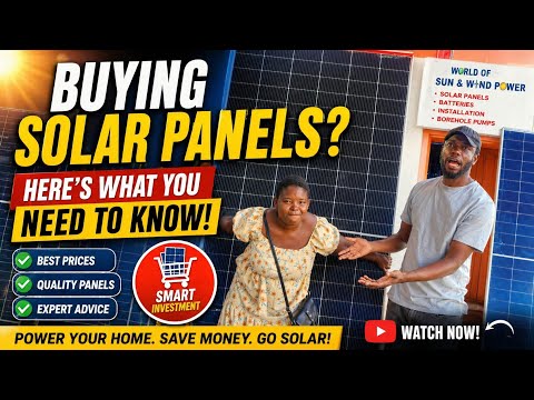 Finally we got our solar panels