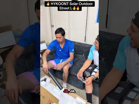 ✅👌🔥💪 HYKOONT Solar Outdoor Street L👌🔥💪✅ #hykoont #luz #solar #outdoor #street