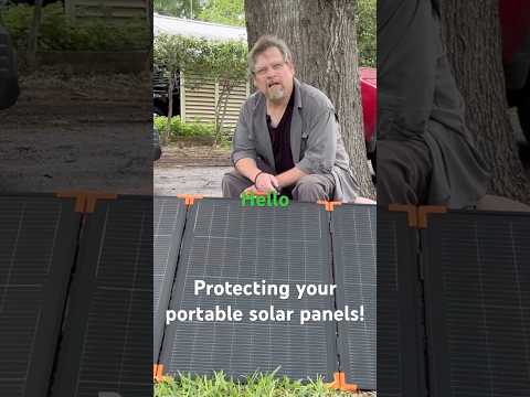 ZoupW solar panels- protecting your investment!  #solarpower #solar ready #ZoupW