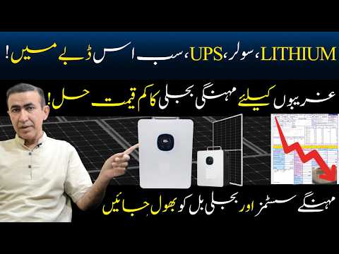 Solar panel new technology Pakistan 2026 | Hybrid solar & Lithium battery |  Itel Power Tank 500W