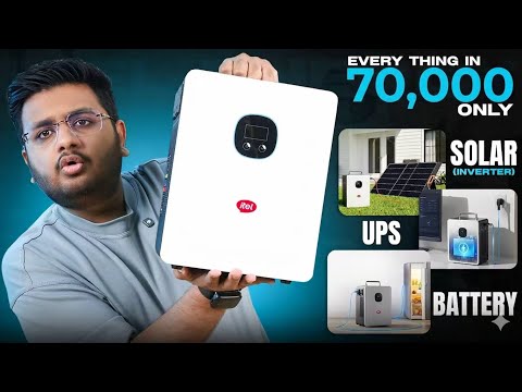 70000 Main Solar Inverter+Battery+ UPS | itel Energy!!