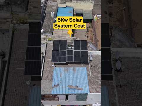 5kw Solar Power System Price In India | Solar Panels For Home | 5 Kw Solar Plant Price