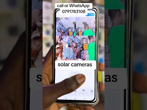 solar security cameras.price:200,000rwf phone:0791783108